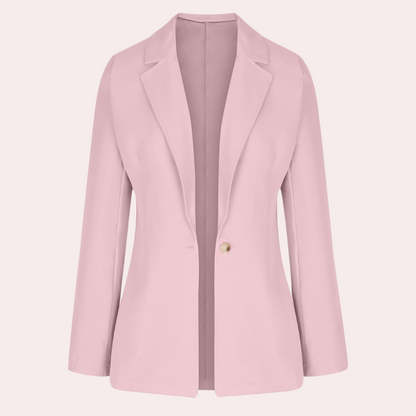 LM | Minimalist plain blazer for women