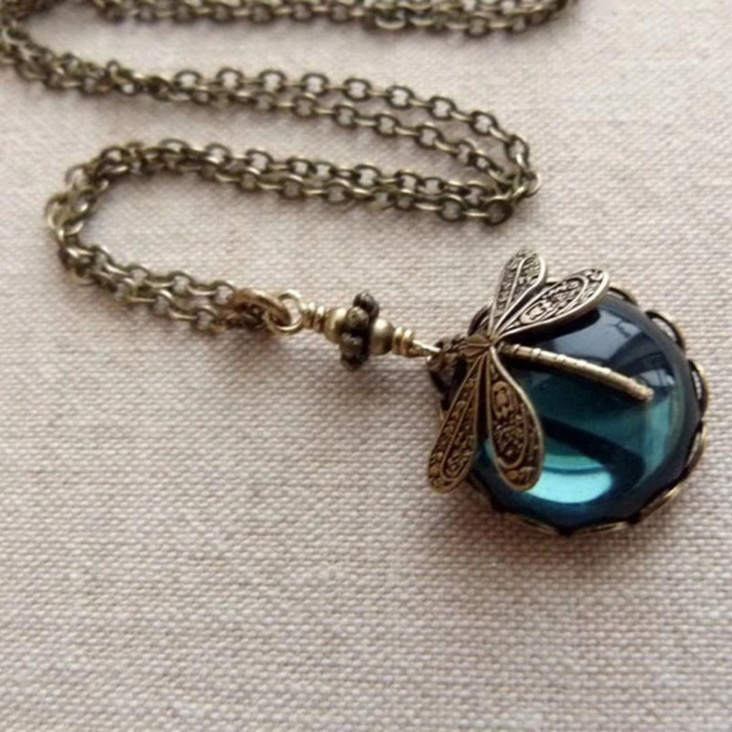 Dragonfly Pendant Necklace