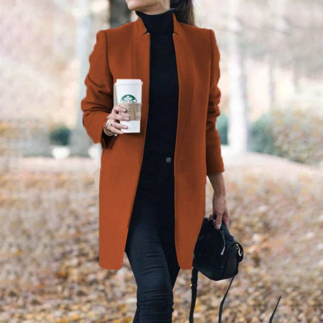 LM | Tight knee-length jacket for women