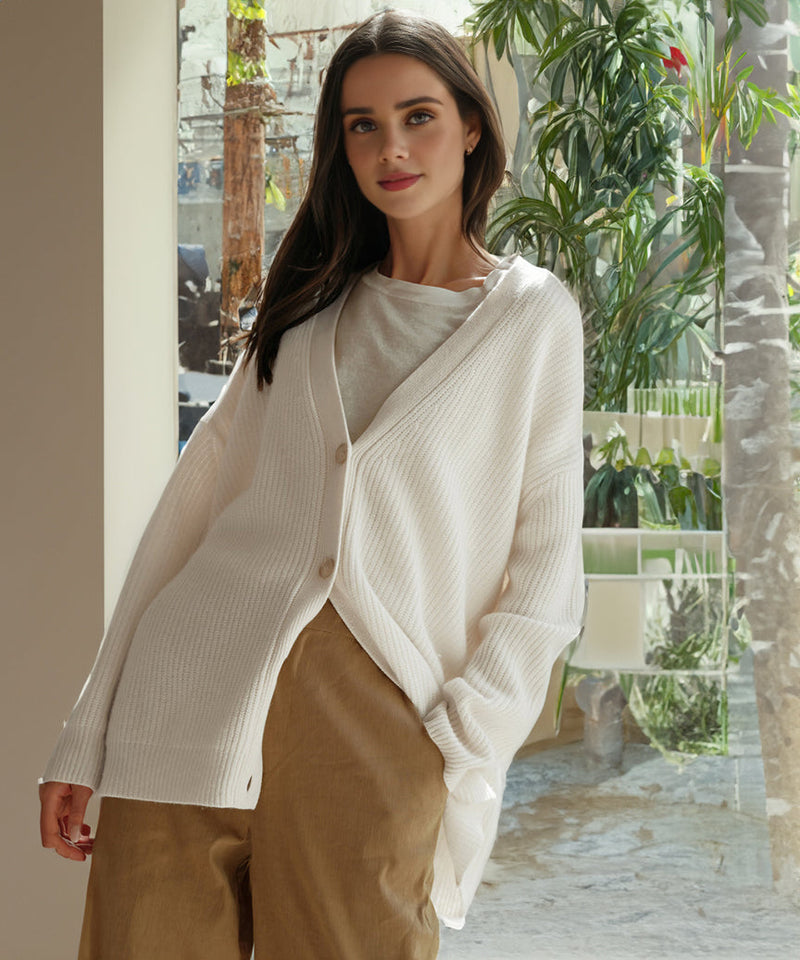 LM | Cashmere Cocoon cardigan