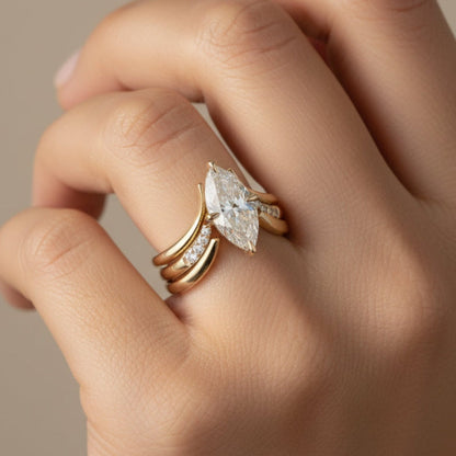 Beautiful Gold Ring with Unique Style