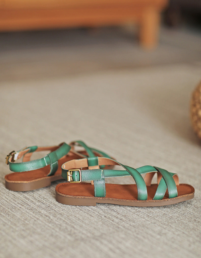 Vintage Inspired Orthopedic Sandals