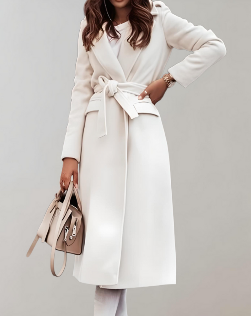 LM | long jacket with side pockets and zipper