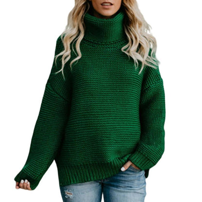 LM | Loose turtleneck sweater
