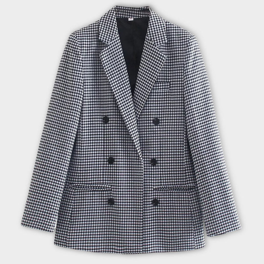 LM | Blazer with double button placket