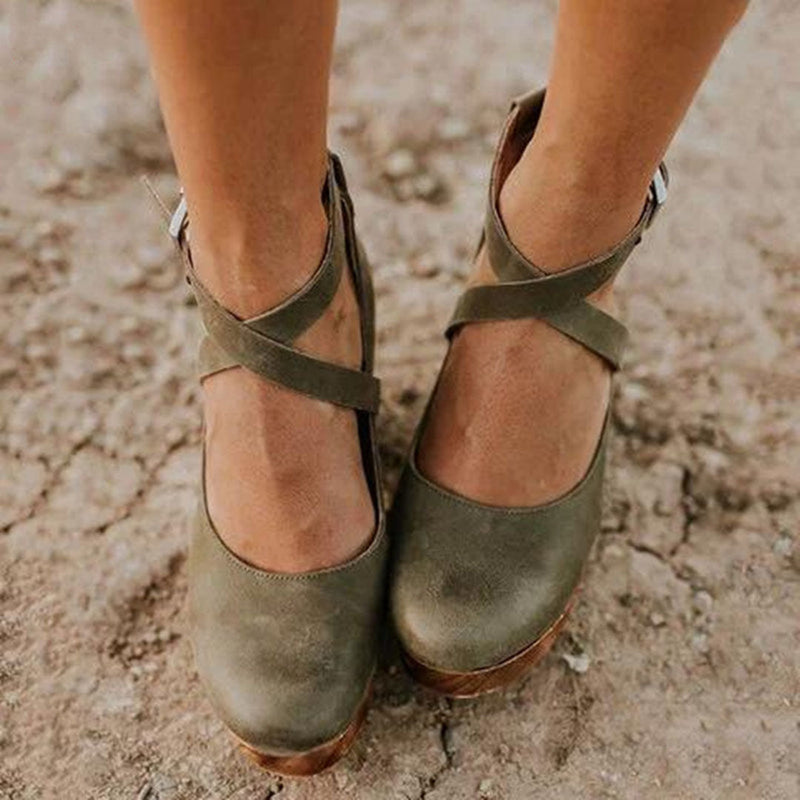 LM | Clunky wedge shoes