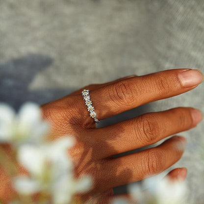 Romantic Silver Ring for Special Moments