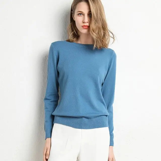 LM | Knitted sweater for women