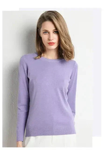 LM | Knitted sweater for women