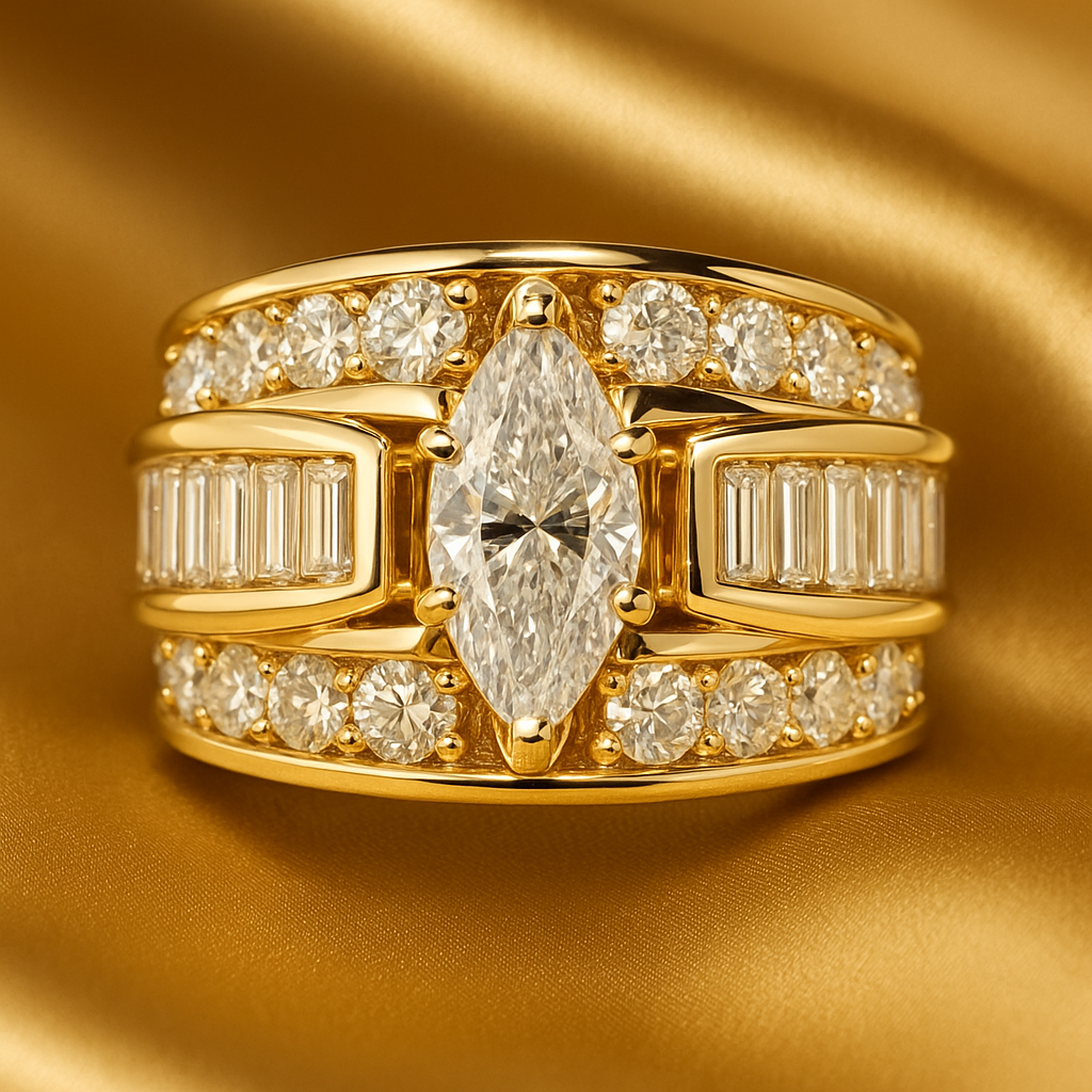 Shiny Gold Ring