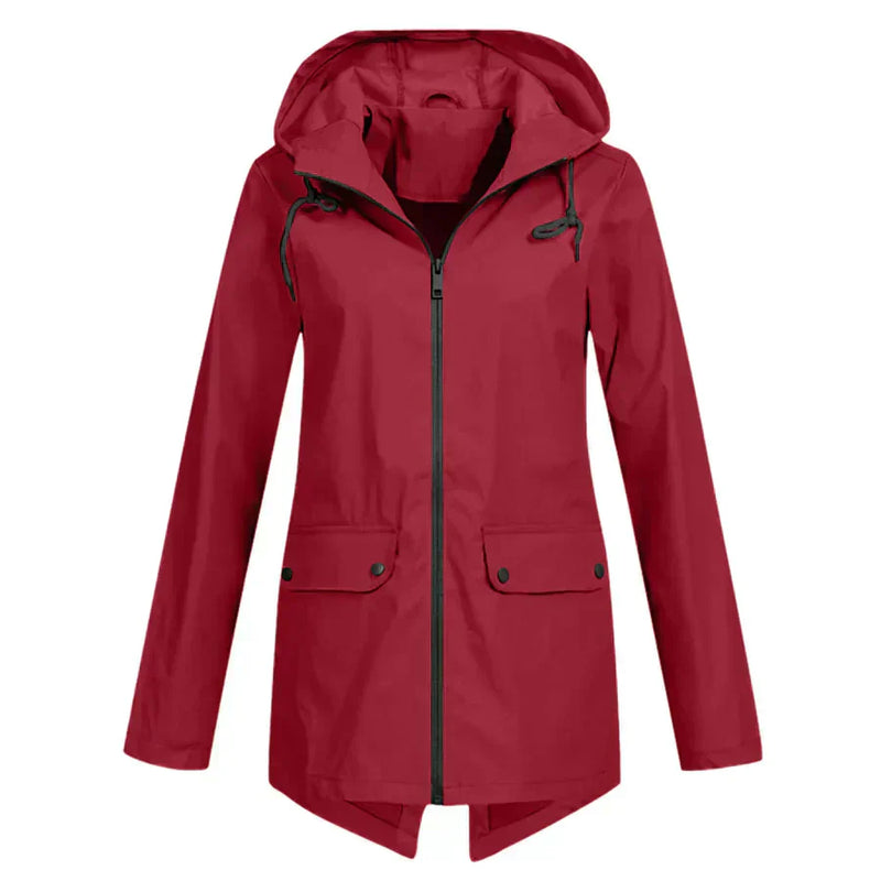 LM | Waterproof jacket with zipper for women
