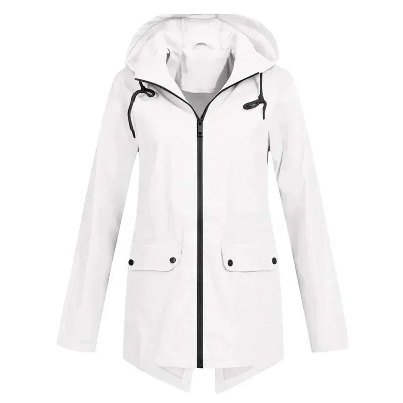 LM | Waterproof jacket with zipper for women
