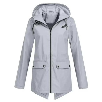 LM | Waterproof jacket with zipper for women