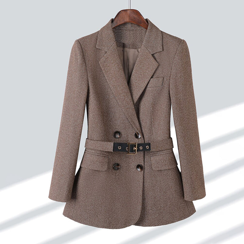 LM | Stylish blazer with belt