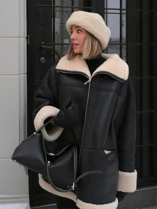 LM | Warm fur jacket