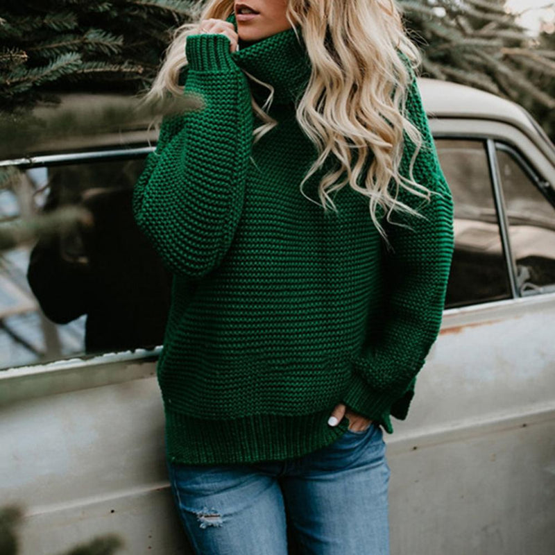 LM | Loose turtleneck sweater