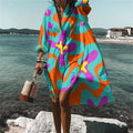Cyan und Orange