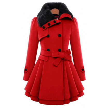 LM | Elegant belted jacket for women