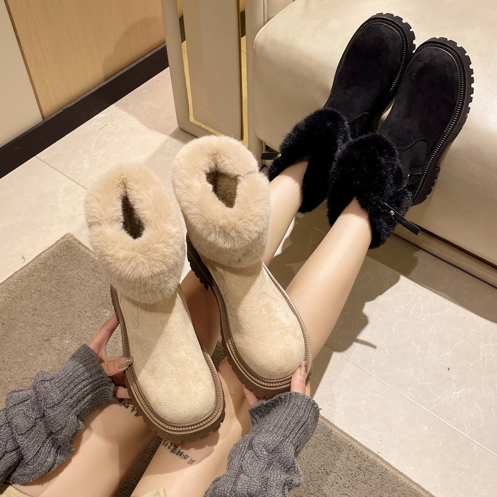 Chic Orthopedic Boots with Unique Design