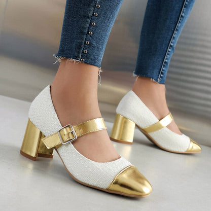 Chic Orthopedic Heels with Unique Design