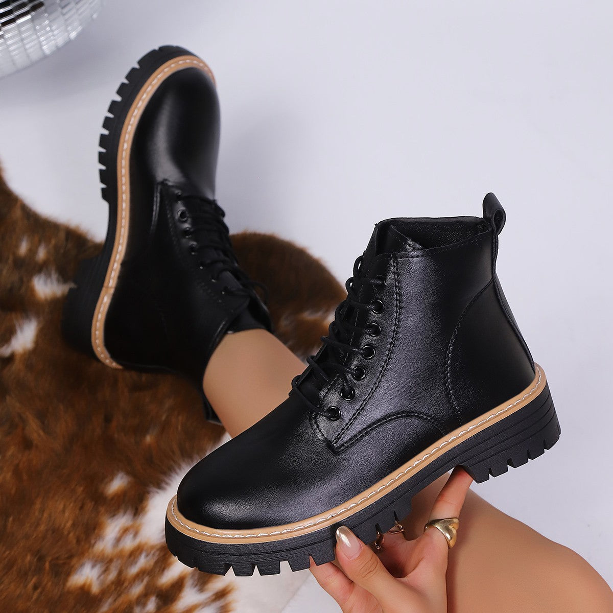 Vintage Inspired Orthopedic Boots