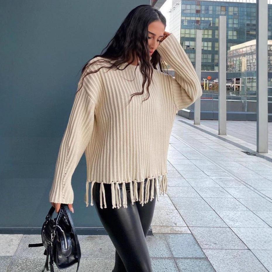 Gracefully Designed Pullover