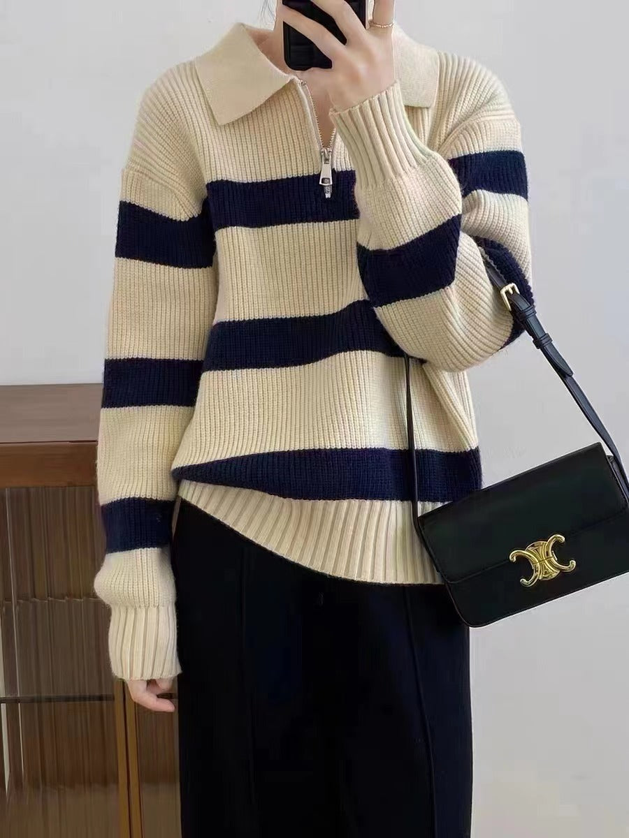 Timeless Vintage Style Pullover