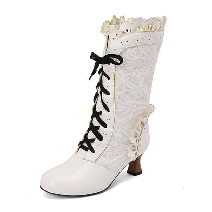 Vintage Inspired Orthopedic Boots