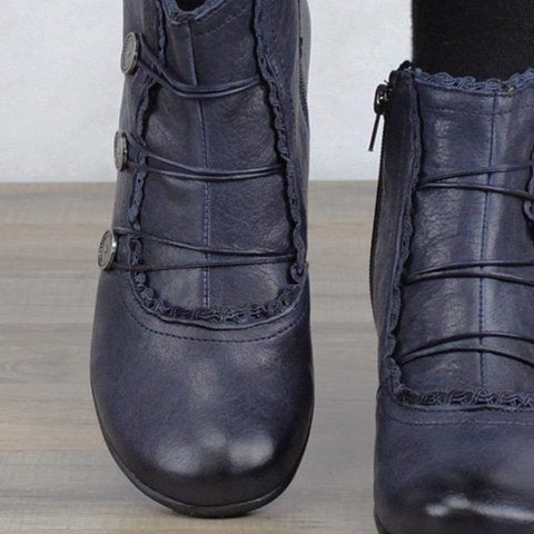 Vintage Inspired Orthopedic Boots