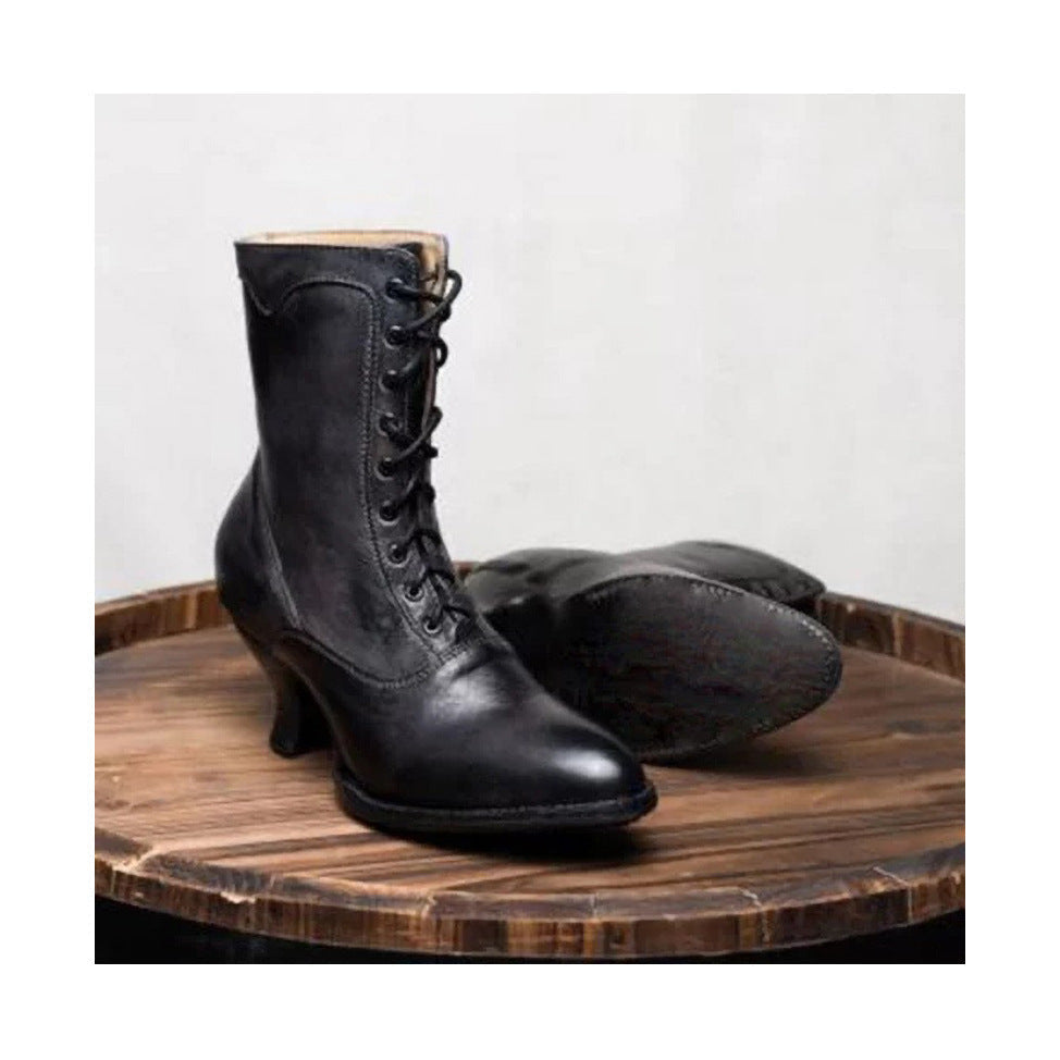 Vintage Inspired Orthopedic Boots
