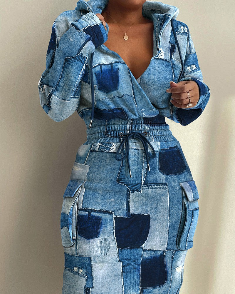 Jeansblau