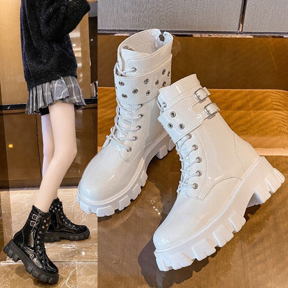 Classic Orthopedic Boots with Timeless Style