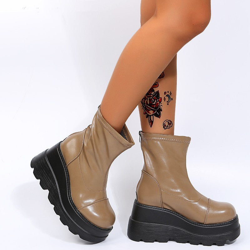 Vintage Inspired Orthopedic Boots