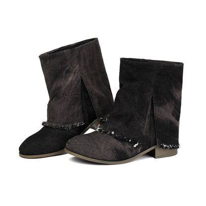 Chic Orthopedic Boots with Unique Design