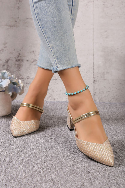 Chic Orthopedic Heels with Unique Design