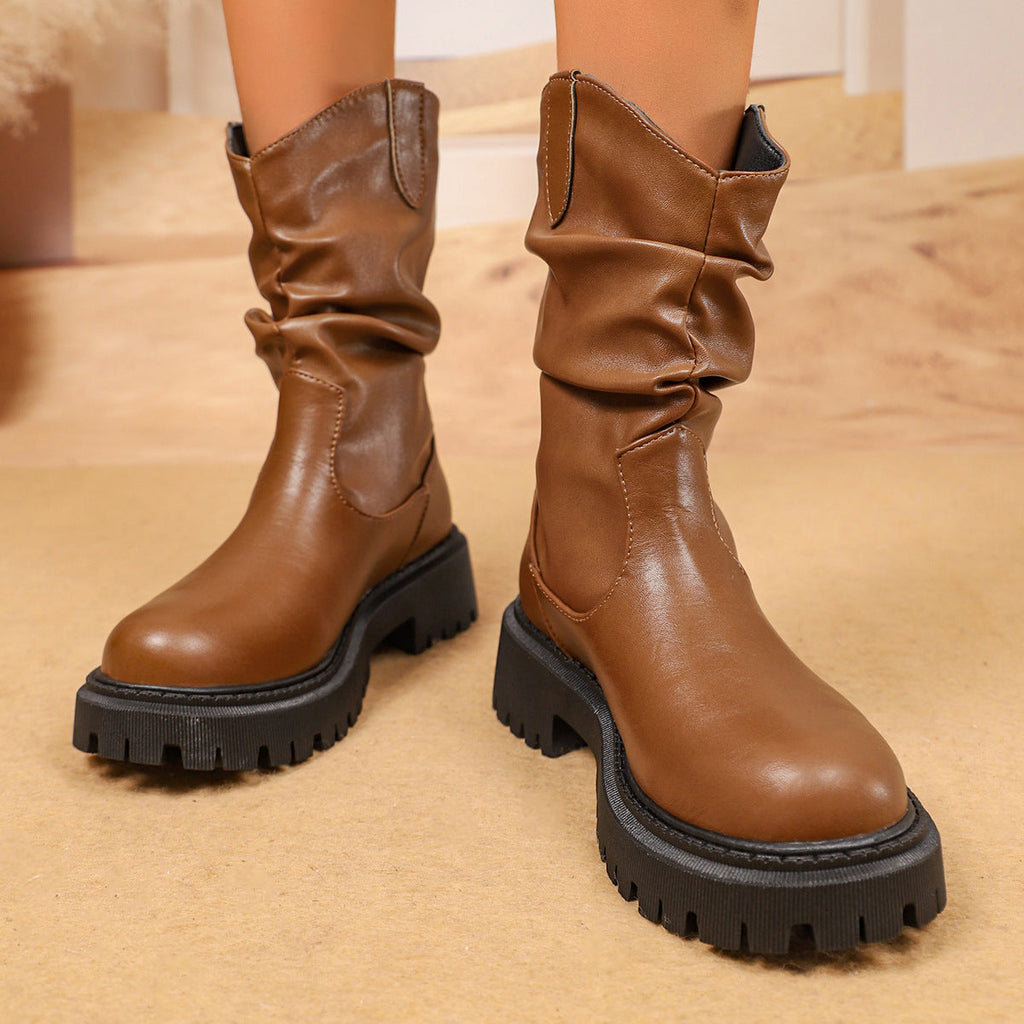 Classic Orthopedic Boots with Timeless Style