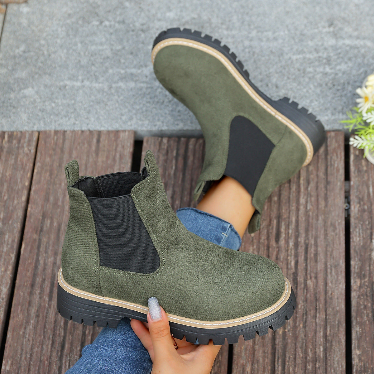 Classic Orthopedic Boots with Timeless Style