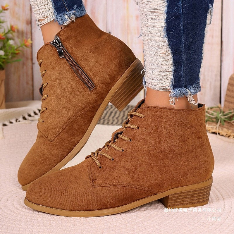 Classic Orthopedic Boots with Timeless Style