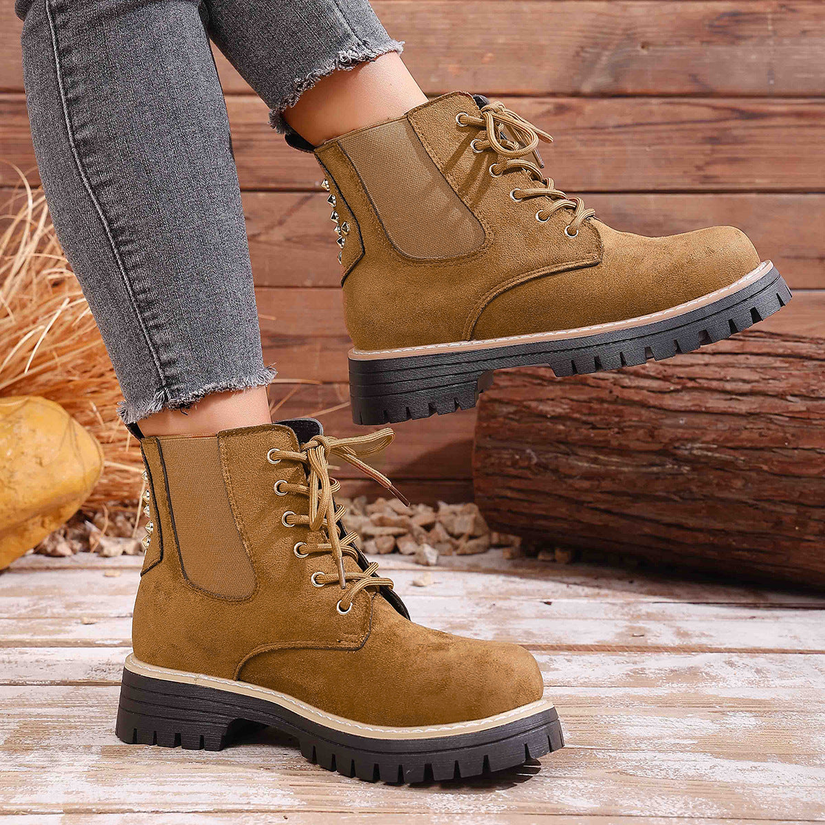 Chic Orthopedic Boots with Unique Design