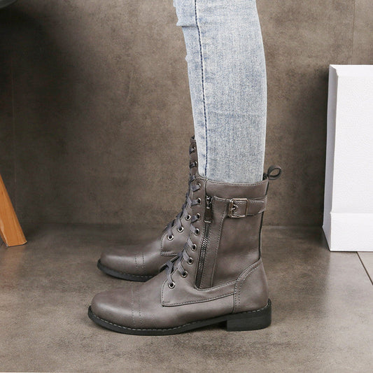 Vintage Inspired Orthopedic Boots