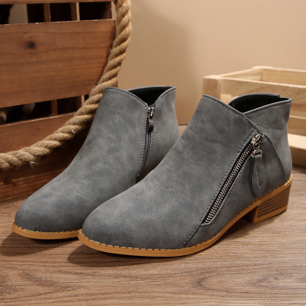 Chic Orthopedic Boots with Unique Design
