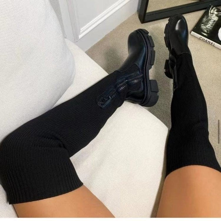 Chic Orthopedic Boots with Unique Design