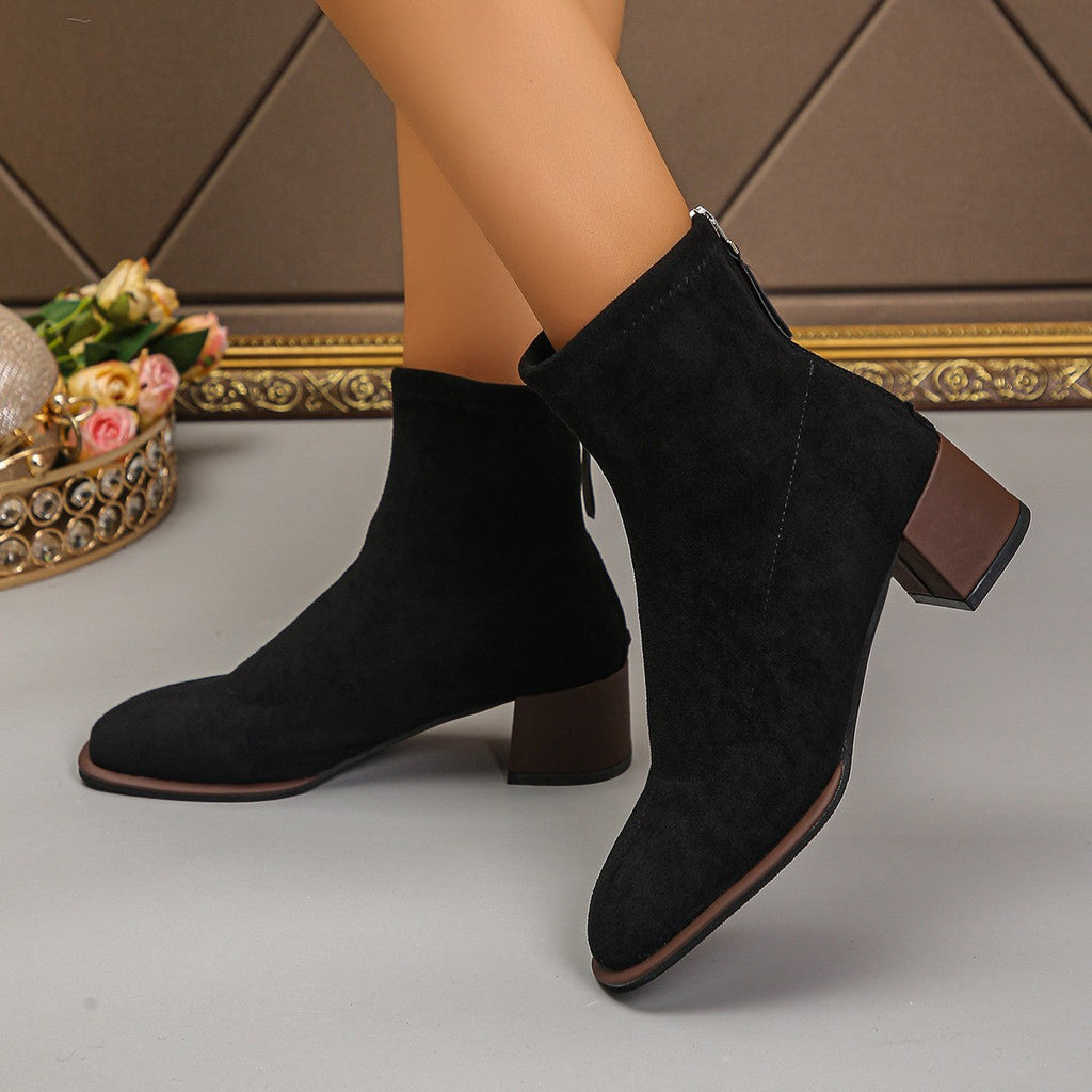 Classic Orthopedic Boots with Timeless Style