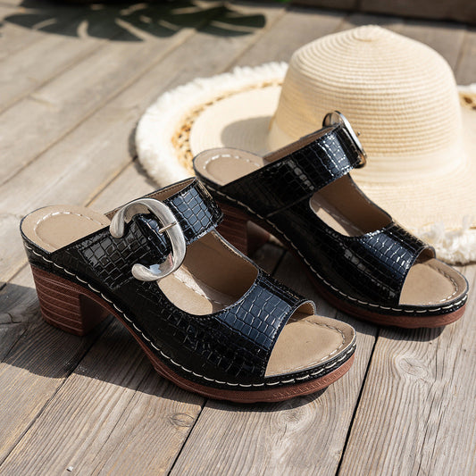 Chic Orthopedic Shoes with Unique Design