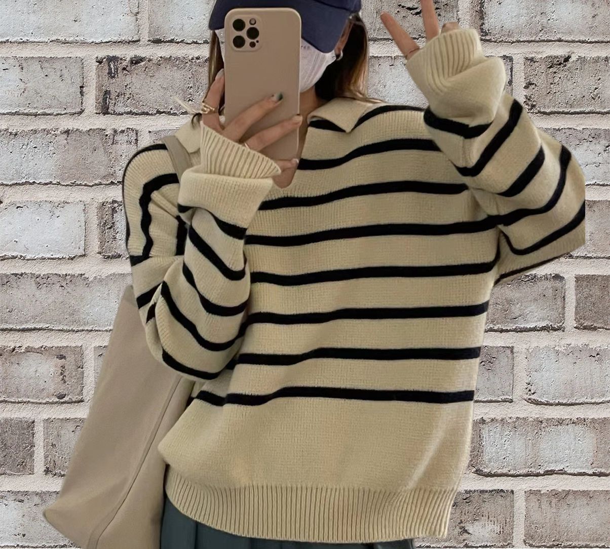 Timeless Vintage Style Pullover