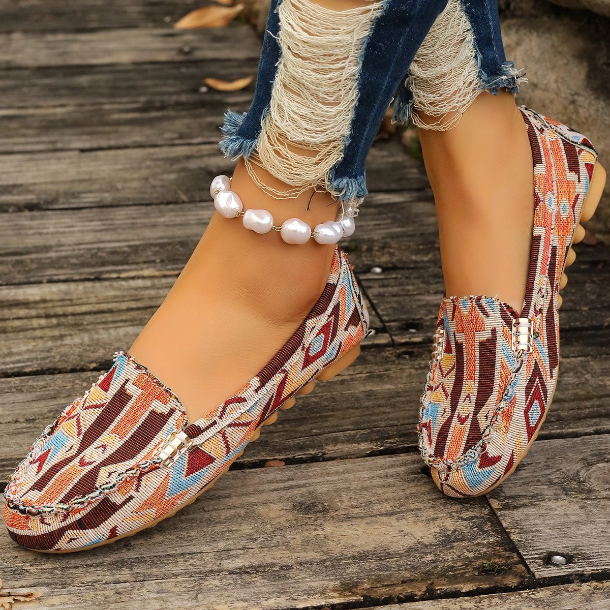 Chic Orthopedic Shoes with Unique Design