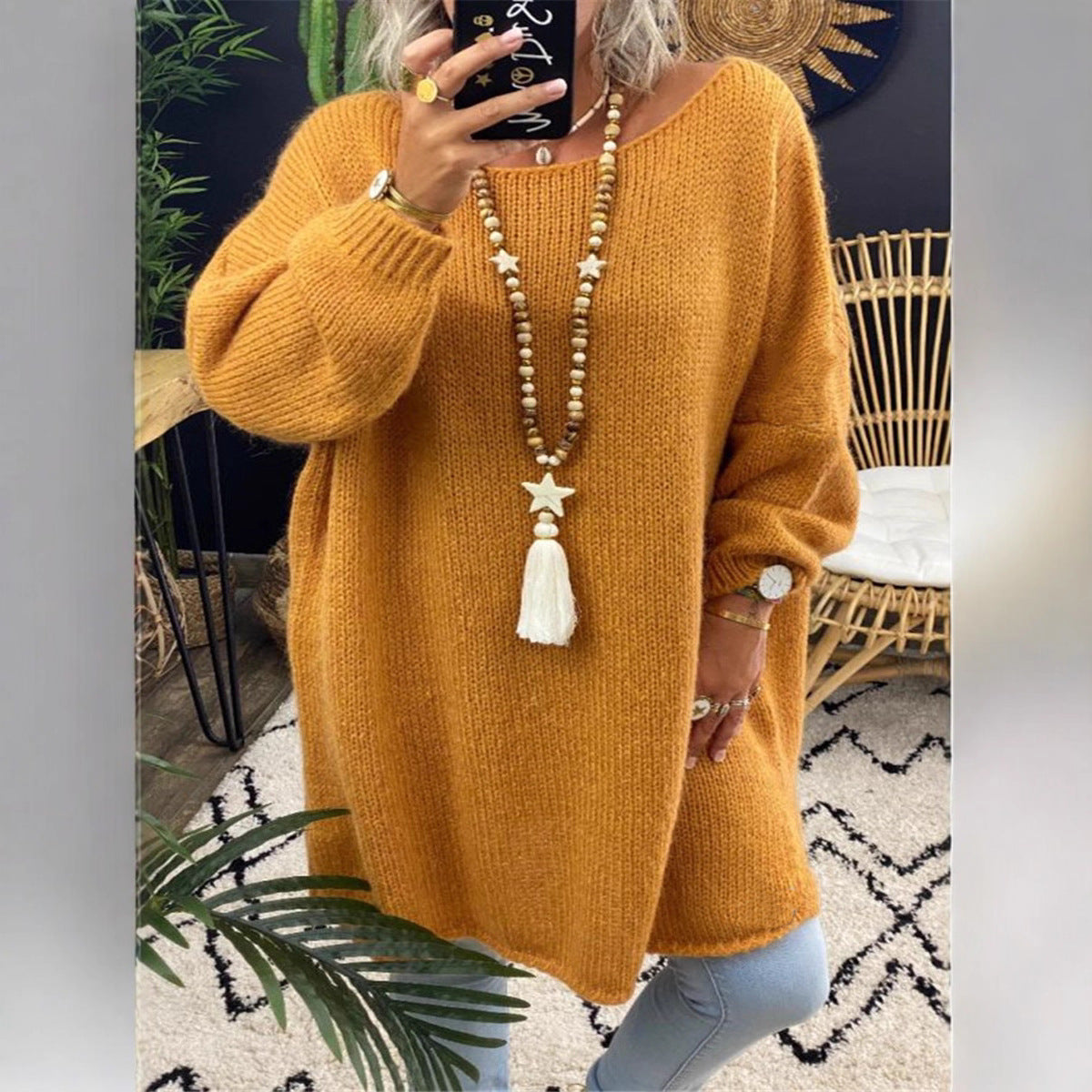 Timeless Vintage Style Pullover