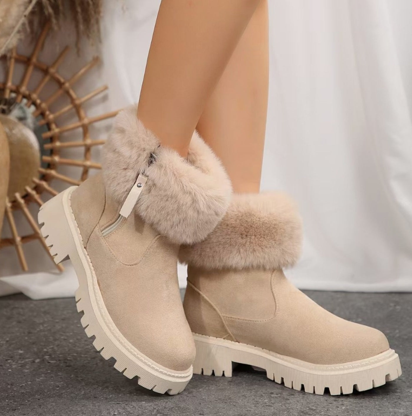 Chic Orthopedic Boots with Unique Design