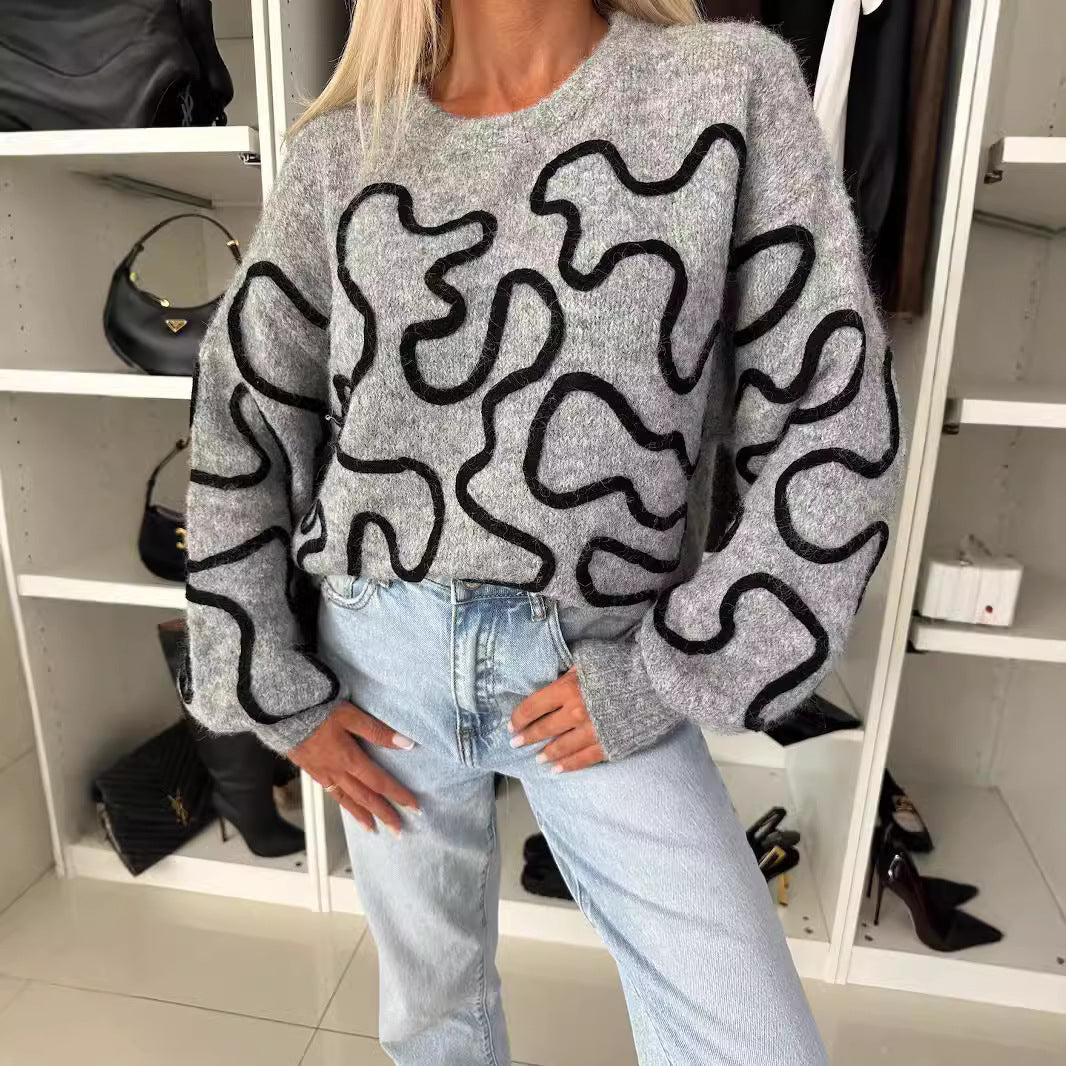 Gracefully Designed Pullover