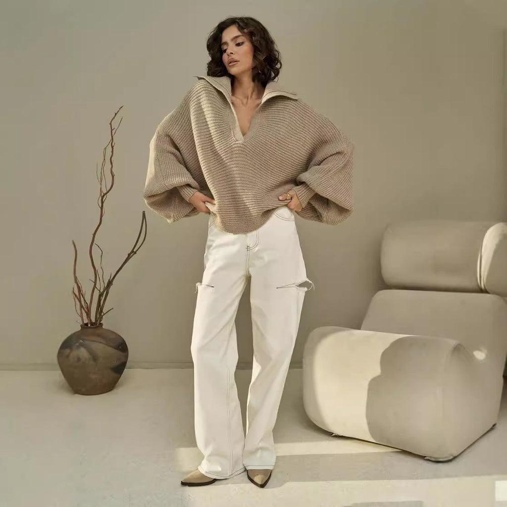 Gracefully Designed Pullover